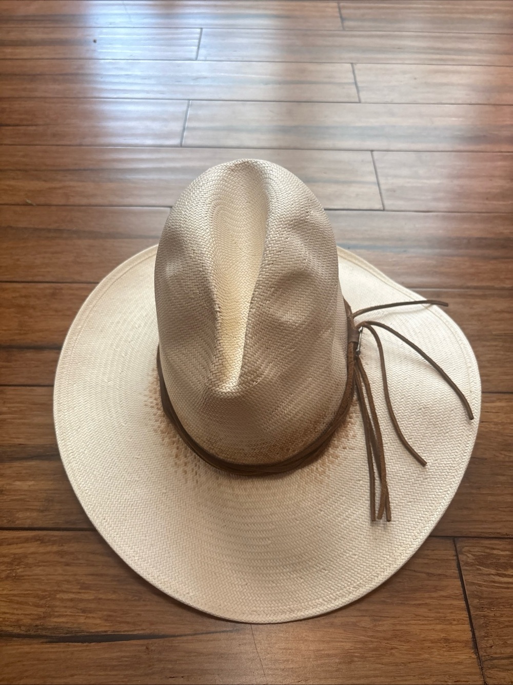 Stetson Gus Western Cowboy Hat 4X Beaver 7 1/8 VINTAGE Made In USA READ